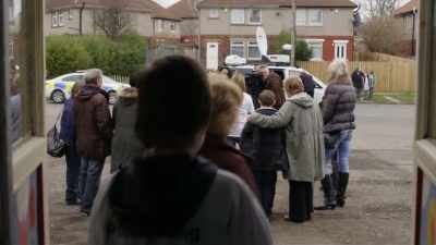 When t'chips are down,
and one of us has a problem, - The Moorside