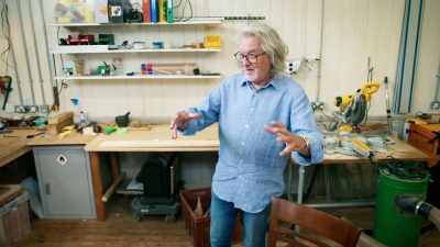 When the approaching deer
triggers whatever it is we use... - James May and the Dull Men