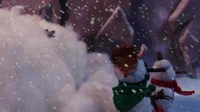 When the avalanche hits, try to stay
on top and do a swimming motion. - Steal the Naughty List