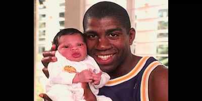 When the baby was coming,
Magic was in the room, - They Call Me Magic