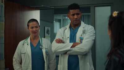 When the back's hyperextended, - Doogie Kamealoha, M.D.