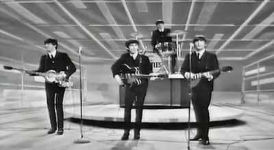 When the Beatles appeared
on the Ed Sullivan Show - Jimmie & Stevie Ray Vaughan: Brothers in Blues