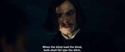 When the blind lead the blind,
both shall fall into the ditch. - Gogol. Viy