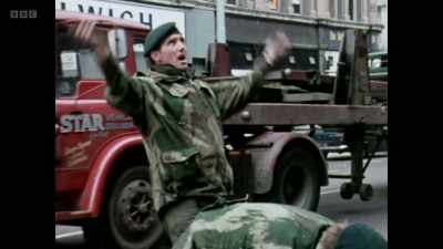 When the bombing started happening - Once Upon a Time in Northern Ireland