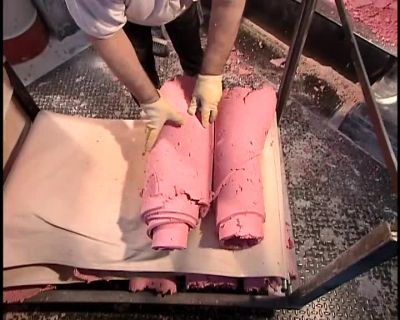 WHEN THE COLOR AND THICKNESS
ARE JUST RIGHT, - How It's Made