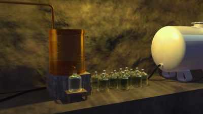 When the crowds had left,
jugs of the whiskey - Mysteries of the Abandoned