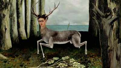 When the deer returns strong, happy and healed - Frida