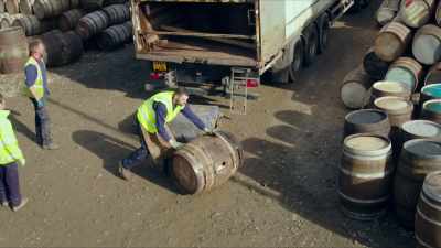 When the distilleries need more casks - Europe From Above