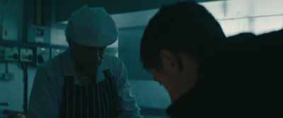 When the doctor brings
new clothes, - Old Guy
