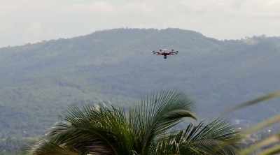 ‐ When the drone reaches
its cruising altitude, - Lost Gold of World War II