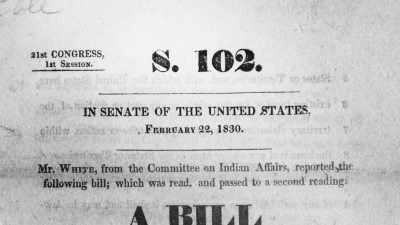 When the Five Tribes
signed a Removal Treaty, - The Legacy of Black Wall Street