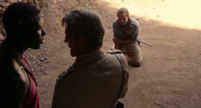 When the Germans
began their border raids, - Escape Through Africa