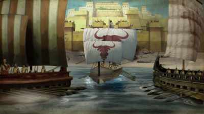 When the Greeks retreated, - Cosmos: Possible Worlds