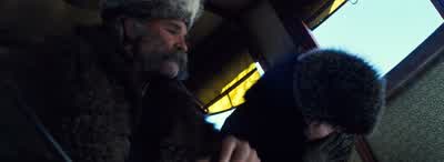 When the handbill says dead or alive the rest ofus shoot ya' in the back from up on top of a perchsomewhere bring ya' in dead over a saddle But when John Ruth the hangman catches ya' - The Hateful Eight