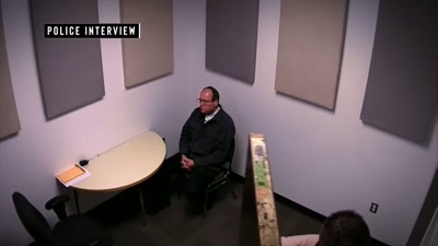 When the investigators leave the room, - How I Caught My Killer