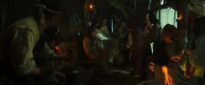 When the knife
ricocheted into the crowd, - Alienoid