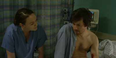 -When was the last time you ate?
-Four, uh, five hours ago. - Modern Love