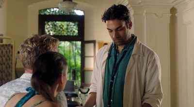 When the lifeguards brought him
back to the beach, - The Good Karma Hospital