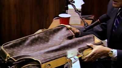 When the luggage was returned
to court, it was empty. - How It Really Happened
