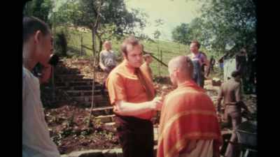 When the media showed
up, Keith Ham... - Krishnas: Gurus. Karma. Murder.