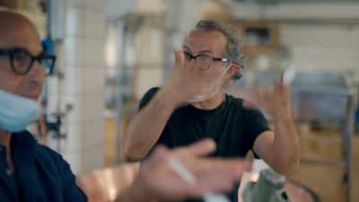 When the milk is
coming up, it'’s ready. - Stanley Tucci: Searching for Italy