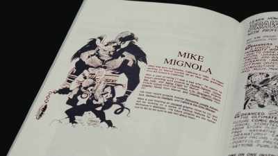 When the monster was done, - Mike Mignola: Drawing Monsters