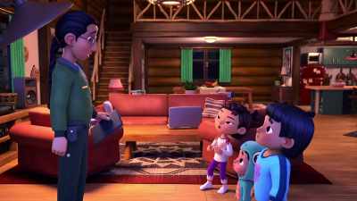 When the moon is behind the Earth,
it throws off the park's animals. - Spirit Rangers