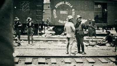When the order is given
to board the ships, - Theodore Roosevelt