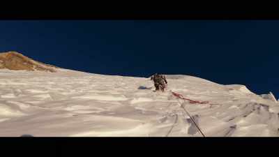 When the pain
is really forcing you to go down... - 14 Peaks: Nothing Is Impossible