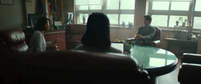 When the police
asked why she'd come, - Alienoid