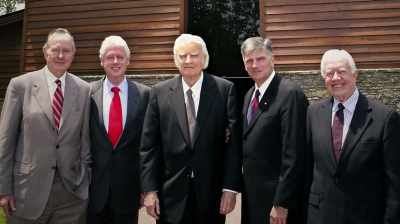 When the president has to commit forces, - Billy Graham: An Extraordinary Journey