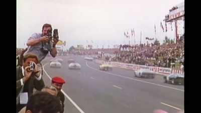 When the race started, Ken Miles
didn't get his door closed correctly. - Shelby American
