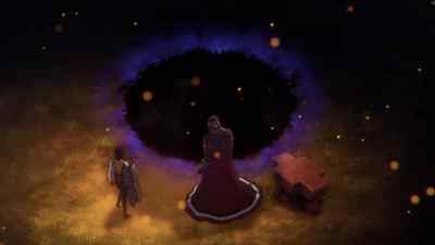 When the river of night
turns to liquid fire, - Castlevania: Nocturne