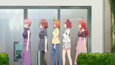 When the second semester begins, - The Quintessential Quintuplets Movie