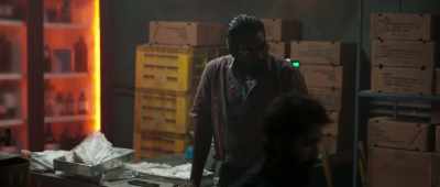 'When the tracker is turned on
we can trace the container' - Vikram