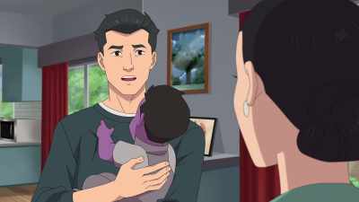 When the Viltrumites
were taking Dad away, - Invincible