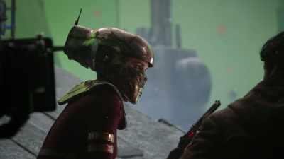 When the visor comes up
and you see those eyes, - The Skywalker Legacy