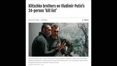 When the war first started, - Klitschko: More Than a Fight