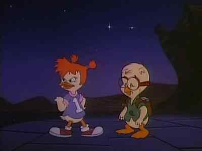 WHEN THE WHIFFLE BOY
SITS ON YOUR HEAD, - Darkwing Duck