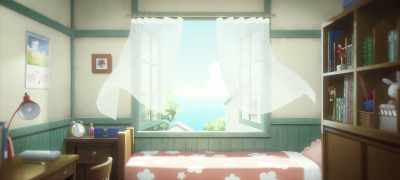 When the wind blew
through the windows, - Penguin Highway