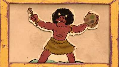 When the wind howls
and the mountains shake, - ONI: Thunder God's Tale