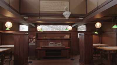 When their relationship was discovered, - Frank Lloyd Wright: The Man Who Built America