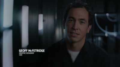 When Theodore sees
her pop up on his screen, - James Cameron's Story of Science Fiction