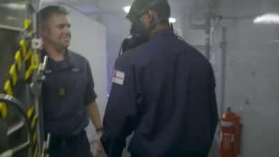 When there is a chemical attack,
my job is - Warship: Life at Sea
