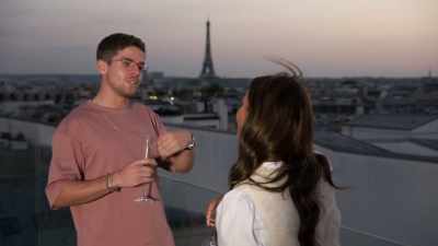 When there was the sunset,
it fit really well with your... - Love Trip: Paris