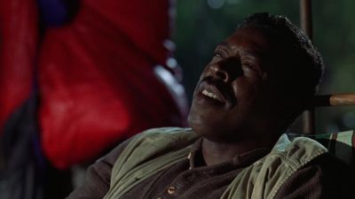 When there's a moon like that every monkey for 200 miles thinks he's Elvis Presley - Congo