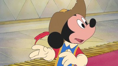 When these doors open - Mickey, Donald, Goofy: The Three Musketeers