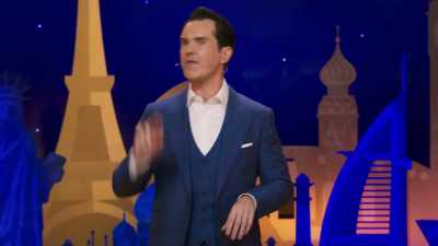 When they're filming with chimpanzees, - Jimmy Carr: The Best of Ultimate Gold Greatest Hits