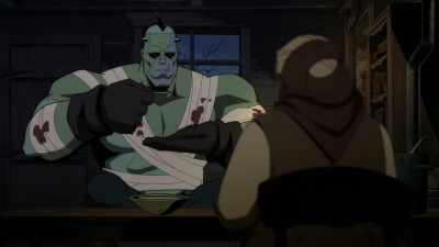 When you think about it,
if she didn't love me, - Creature Commandos