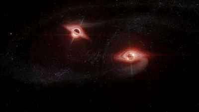 When those two collide,
they will set off a space-time - Cosmos: Possible Worlds